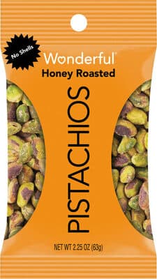Wonderful Pistachio Honey Roasted No Shell (2.25 oz)