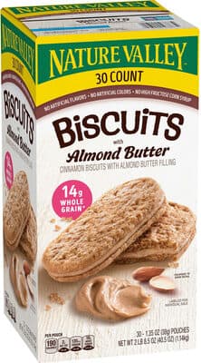 Nature Valley Biscuits w/ Almond Butter (1.35 oz)