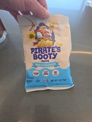 Pirate's Booty Cheese Puffs White Cheddar (1 oz)