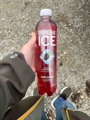 Sparkling Black Rspberry Ice (17 oz Bottle)