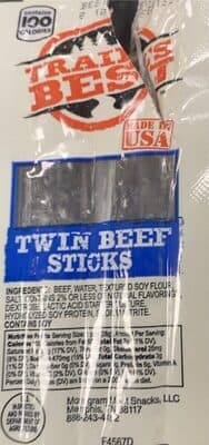 Trail's Best Stick Beef Twin (1 oz)