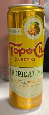 Topo Chico Sabores Tropical Mango (12 oz Can)