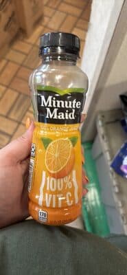 Minute Maid Juice Orange (12 oz Bottle)