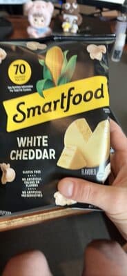 Popcorn White Cheddar (1 oz)