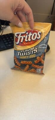 Chips Fritos CornTwst Honey BBQ (2 oz)