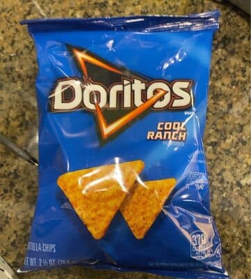 Doritos Chips Tort CoolRnchXVL (2.5 oz)