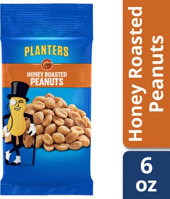 Planters Peanuts Honey Roasted (6 oz)