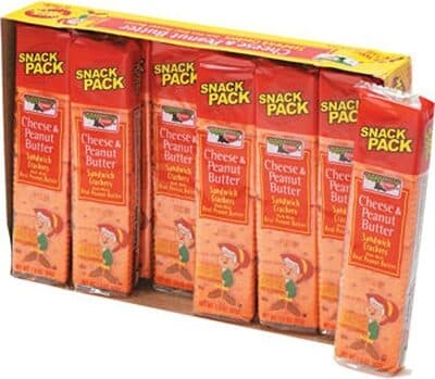 Keebler Crackers Cheese & Peanut Butter 8ct (1.8 oz)