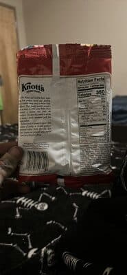 Knott's Cookie Shortbread Raspberry LSS (3 oz)