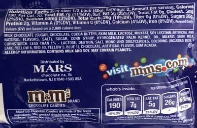 M&Ms Caramel Sharing Size (2.83 oz)