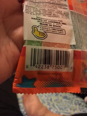 Haribo Gummy Sour Streamers (3.6 oz)
