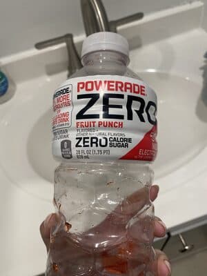Powerade Zero Fruit Punch (20 oz Bottle)