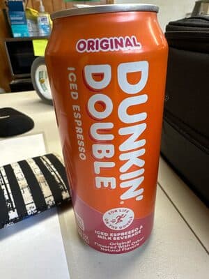 Dunkin' Double Original Iced Espresso (15 oz Can)