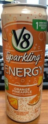V8 Energy Orange/Pineapple (11.5 oz Bottle)