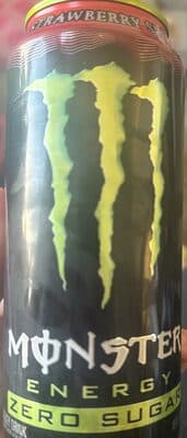 Monster Energy Strawberry Shot Zero (16 oz)