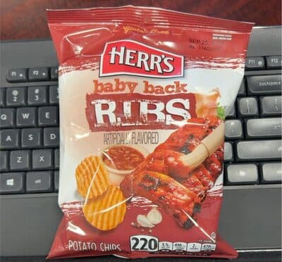 Herrs Chips Baby Back Rib (1.5 oz)