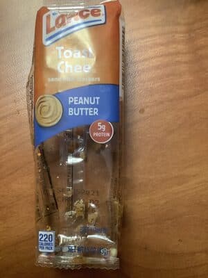 Lance Crackers Chs Toastchee Peanut Butter (1.52 oz)