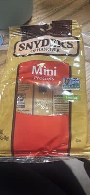 Snyders Pretzel Mini Fat Free (1.5 oz)
