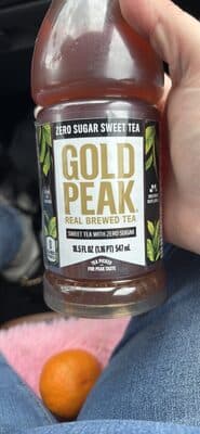 Gold Peak Zero Sweet Tea (18.5 oz Bottle)
