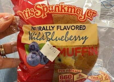 Muffin Wild Blueberry IW (6.5 oz)