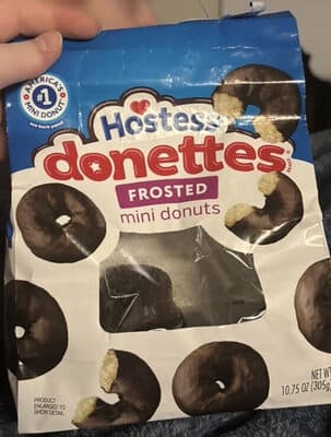 Hostess Donut Chocolate Bag FOA (10.75 oz)