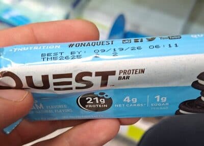 Quest Bar Protein Cookies & Cream (2.12 oz)