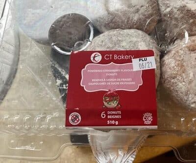 Powdered Donuts 6 ct (3 oz)
