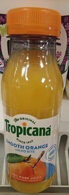 Tropican Juice Orange 100% (10 oz Bottle)